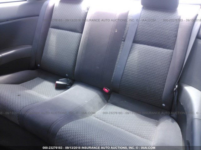 1HGEM22185L004672 - 2005 HONDA CIVIC DX VP BLACK photo 8