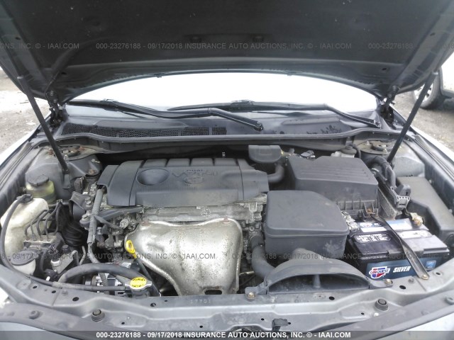 4T1BF3EK1BU200363 - 2011 TOYOTA CAMRY SE/LE/XLE 灰色 照片 10