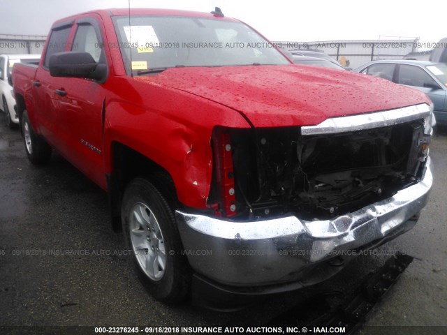 3GCUKNEH0GG211664 - 2016 CHEVROLET SILVERADO K1500/K1500 LS RED photo 1