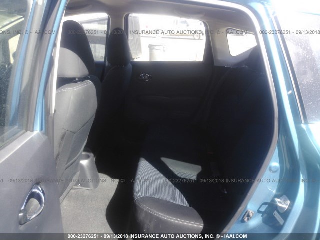 3N1CE2CP0FL439071 - 2015 NISSAN VERSA NOTE S/S PLUS/SV/SL/SR BLUE photo 8