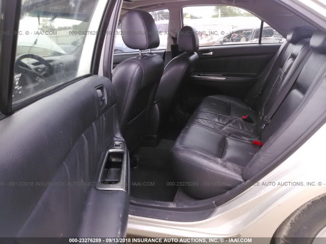 4T1BF30K52U002263 - 2002 TOYOTA CAMRY LE/XLE/SE Gümüş foto 8