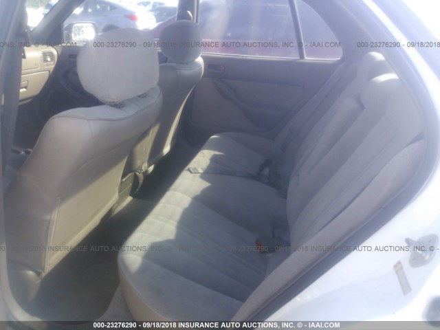 JT2BG12K7T0400952 - 1996 TOYOTA CAMRY DX/LE/XLE WHITE photo 8