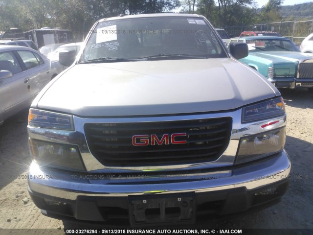 1GTDT43E388203534 - 2008 GMC CANYON SLE/SLT TAN photo 6