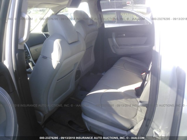 1GKKVRED6BJ145250 - 2011 GMC ACADIA SLT-1 Srebrny zdjęcie 8