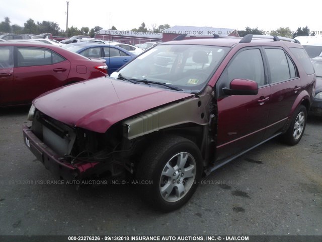 1FMZK03146GA47629 - 2006 FORD FREESTYLE LIMITED RED photo 2