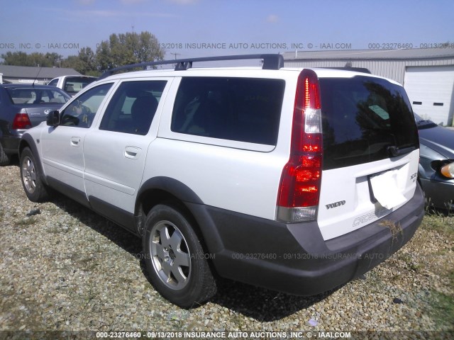 YV1SZ59H141132926 - 2004 VOLVO XC70 WHITE photo 3