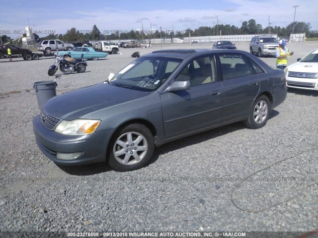 4T1BF28B43U311478 - 2003 TOYOTA AVALON XL/XLS GRAY photo 2