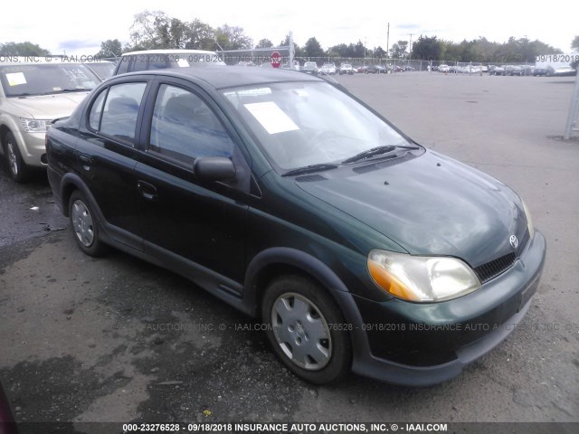 JTDBT123410196698 - 2001 TOYOTA ECHO GREEN photo 1