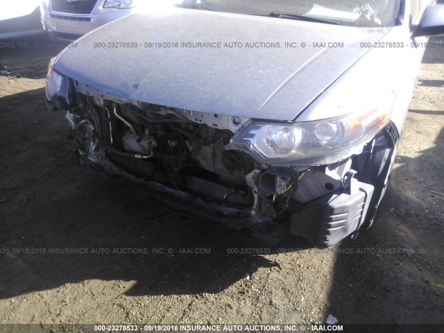 JH4CU2F60CC024728 - 2012 ACURA TSX TECH SILVER photo 6
