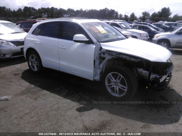 WA1LFAFP3DA020744 - 2013 AUDI Q5 PREMIUM PLUS WHITE photo 1