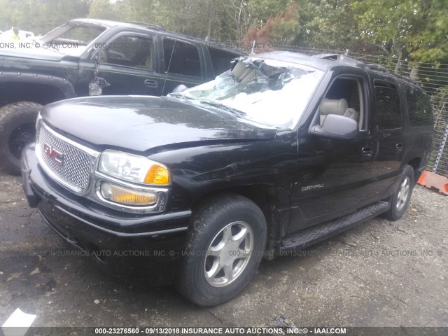 1GKFK66U31J218614 - 2001 GMC DENALI XL K1500 BLACK photo 2