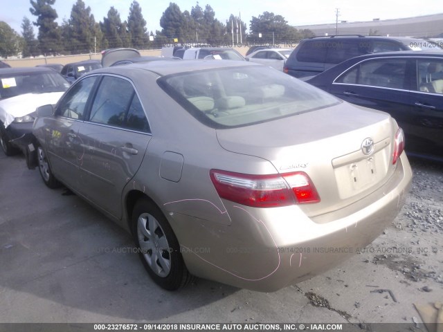 4T1BE46K08U743929 - 2008 TOYOTA CAMRY CE/LE/XLE/SE CREAM photo 3