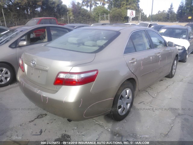 4T1BE46K08U743929 - 2008 TOYOTA CAMRY CE/LE/XLE/SE CREAM photo 4