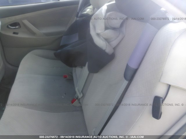 4T1BE46K08U743929 - 2008 TOYOTA CAMRY CE/LE/XLE/SE CREAM photo 8