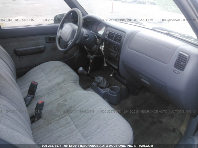 4TANL42NXXZ542611 - 1999 TOYOTA TACOMA WHITE photo 5