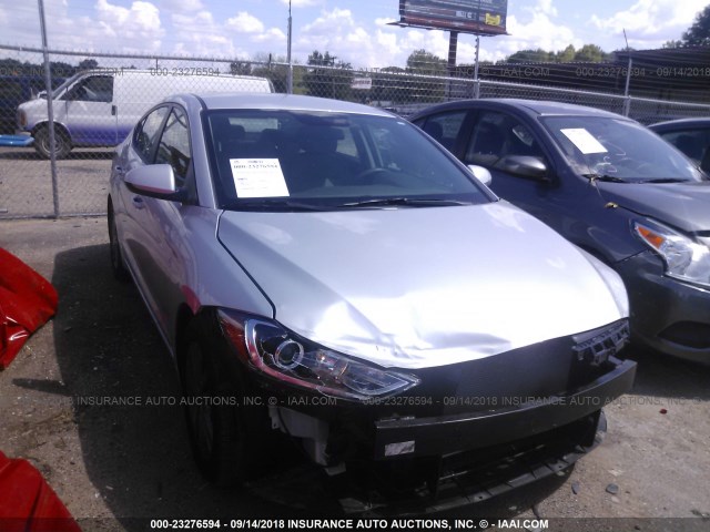 5NPD84LF2JH302668 - 2018 HYUNDAI ELANTRA SEL/VALUE/LIMITED SILVER photo 1