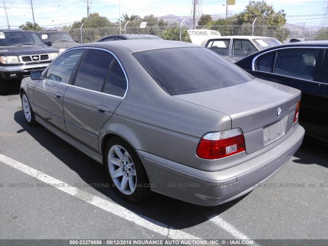 WBADT43482GY43272 - 2002 BMW 525 I AUTOMATIC GOLD photo 3