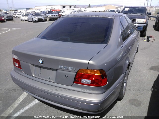 WBADT43482GY43272 - 2002 BMW 525 I AUTOMATIC GOLD photo 4