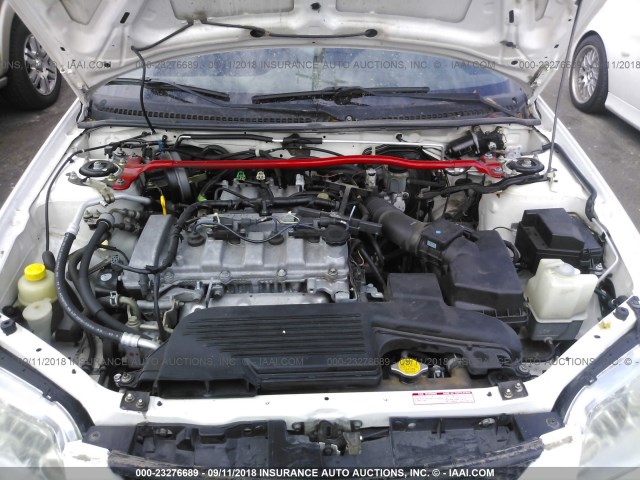 JM1BJ246421523311 - 2002 MAZDA PROTEGE PR5 白色 照片 10