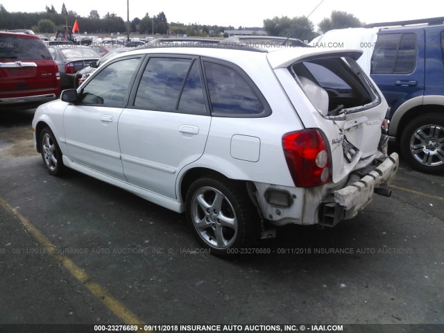 JM1BJ246421523311 - 2002 MAZDA PROTEGE PR5 白色 照片 3