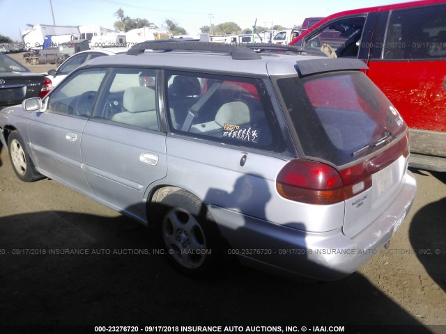 4S3BK6558S7340680 - 1995 SUBARU LEGACY LS/LSI SILVER photo 3