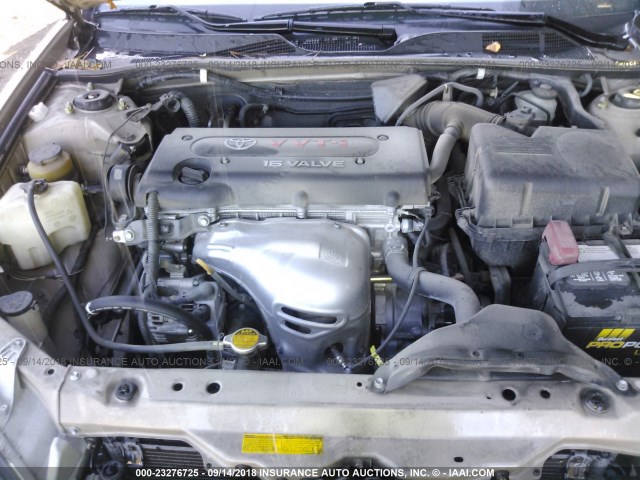 4T1BE32K22U032384 - 2002 TOYOTA CAMRY LE/XLE/SE Qəhvəyi foto 10