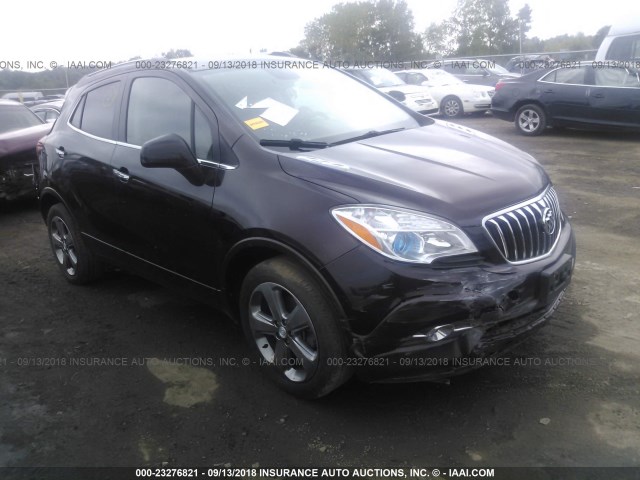 KL4CJBSB8DB179915 - 2013 BUICK ENCORE CONVENIENCE 栗色 照片 1