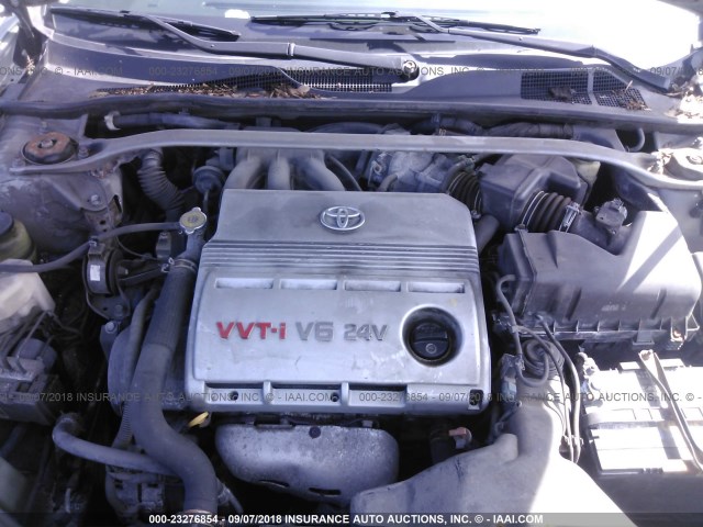 4T1BF32KX5U617750 - 2005 TOYOTA CAMRY LE/XLE/SE 银色 照片 10