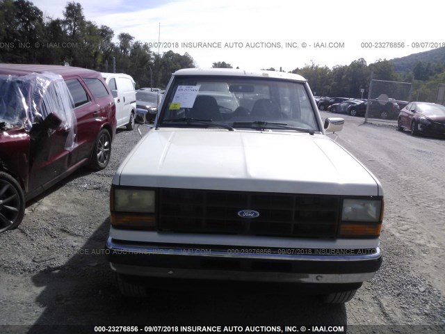 1FMCU14T2KUC14409 - 1989 FORD BRONCO II WHITE photo 6