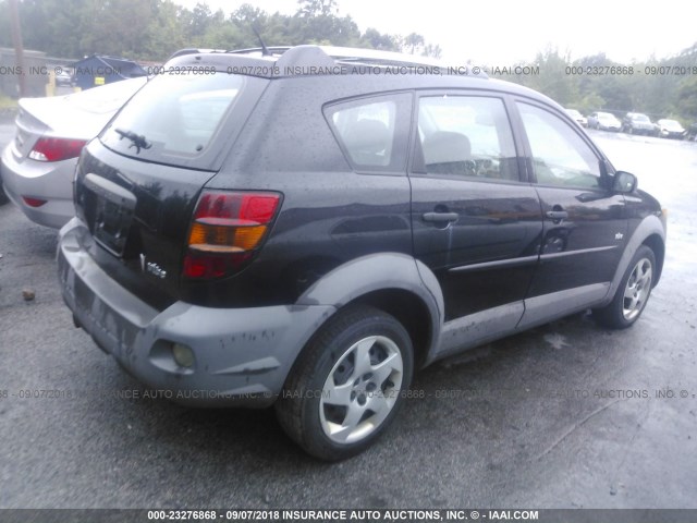 5Y2SM62813Z476096 - 2003 PONTIAC VIBE BLACK photo 4