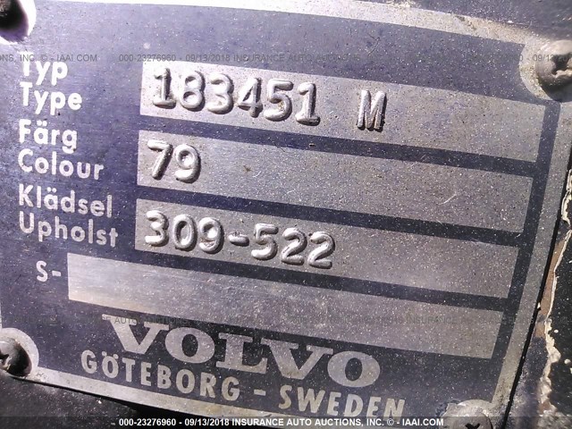 183451025049 - 1968 VOLVO P1800  RED photo 9