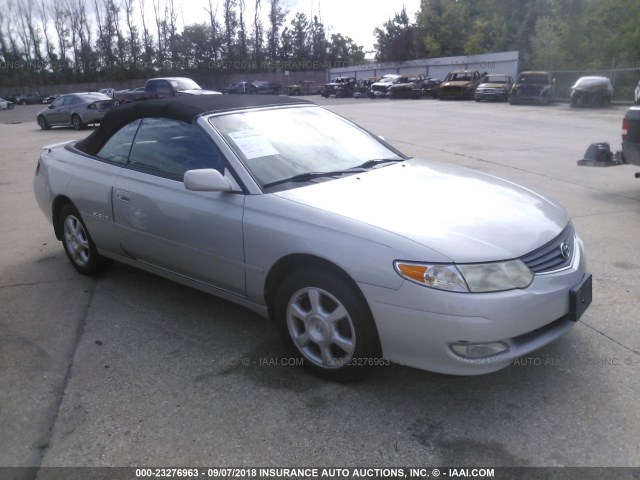 2T1FF28P93C606509 - 2003 TOYOTA CAMRY SOLARA SE/SLE Gümüş foto 1