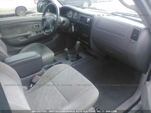 5TEHN72N64Z313274 - 2004 TOYOTA TACOMA DOUBLE CAB 银色 照片 5