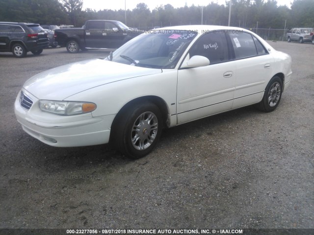 2G4WB52K521206949 - 2002 BUICK REGAL LS WHITE photo 2
