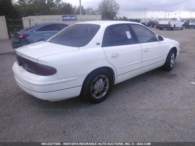 2G4WB52K521206949 - 2002 BUICK REGAL LS WHITE photo 4