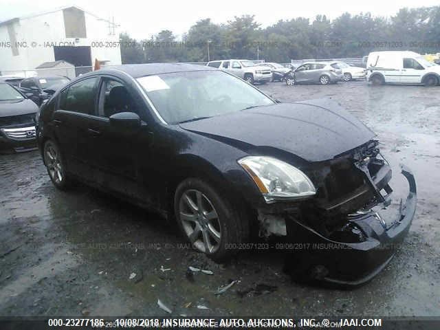 1N4BA41E27C814673 - 2007 NISSAN MAXIMA SE/SL BLACK photo 1