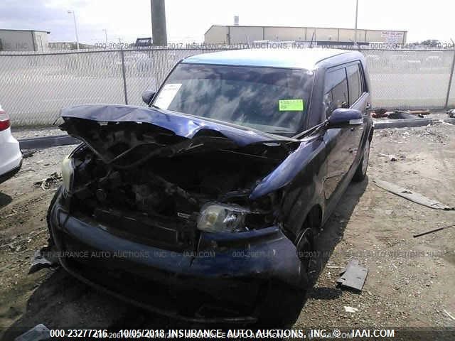 JTLKE50E581034836 - 2008 TOYOTA SCION XB Көк фото 2