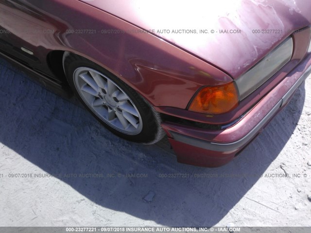 WBACC9320WEE59739 - 1998 BMW 318 I ORANGE photo 6