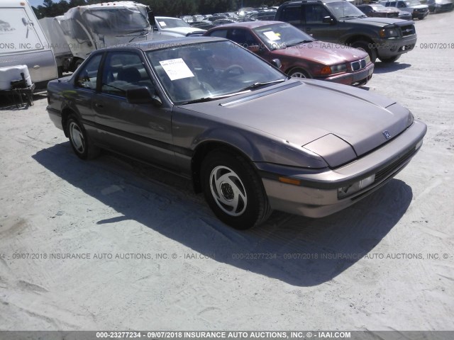 JHMBA4233MC012764 - 1991 HONDA PRELUDE SI BROWN photo 1