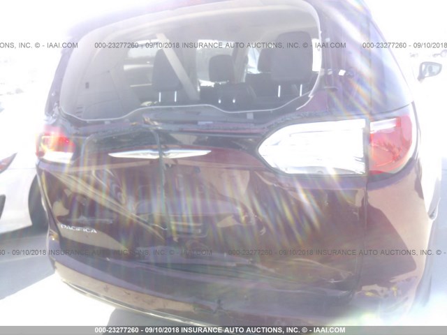 2C4RC1BG3HR642423 - 2017 CHRYSLER PACIFICA TOURING L Բորդո լուսանկար 6