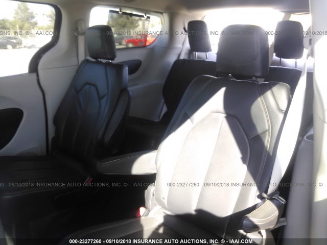 2C4RC1BG3HR642423 - 2017 CHRYSLER PACIFICA TOURING L Բորդո լուսանկար 8