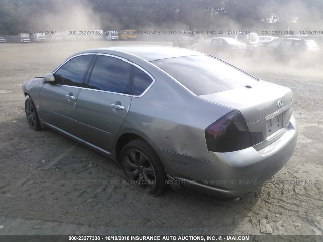 JNKAY01F96M256766 - 2006 INFINITI M35 SPORT GRAY photo 3