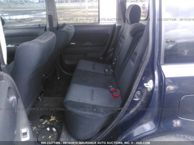 JTLKT324764110695 - 2006 TOYOTA SCION XB Azul oscuro foto 8