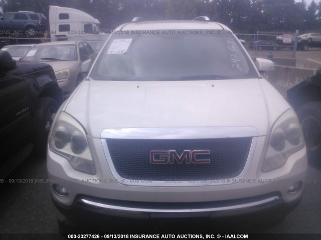 1GKEV33768J242867 - 2008 GMC ACADIA SLT-2 CREAM photo 6