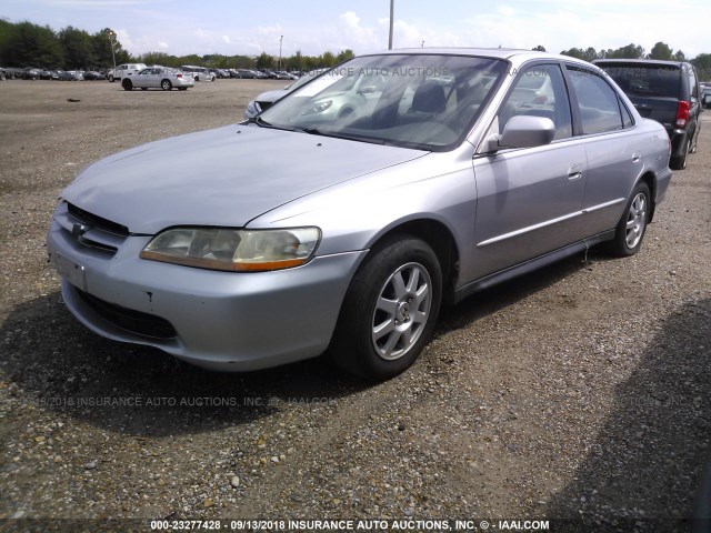 JHMCG56752C006323 - 2002 HONDA ACCORD SE SILVER photo 2