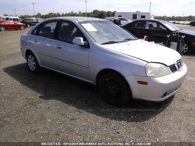 KL5JD56Z15K148378 - 2005 SUZUKI FORENZA S SILVER photo 1