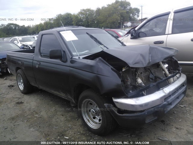 1N6DD21S9WC326806 - 1998 NISSAN FRONTIER XE BLACK photo 1