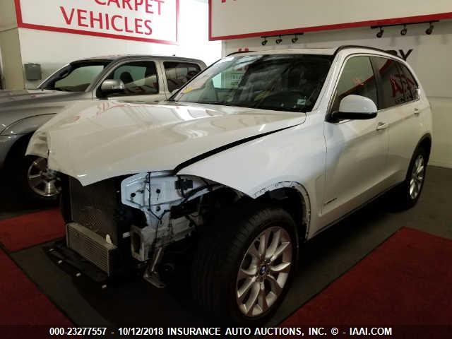 5UXKR2C52G0R68840 - 2016 BMW X5 SDRIVE35I WHITE photo 2