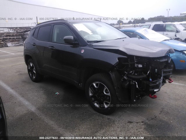 3C4NJDDB1JT174783 - 2018 JEEP COMPASS TRAILHAWK GRAY photo 1