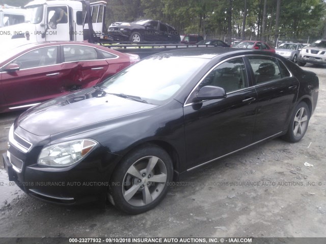 1G1ZC5E11BF139981 - 2011 CHEVROLET MALIBU 1LT 黑色 照片 2
